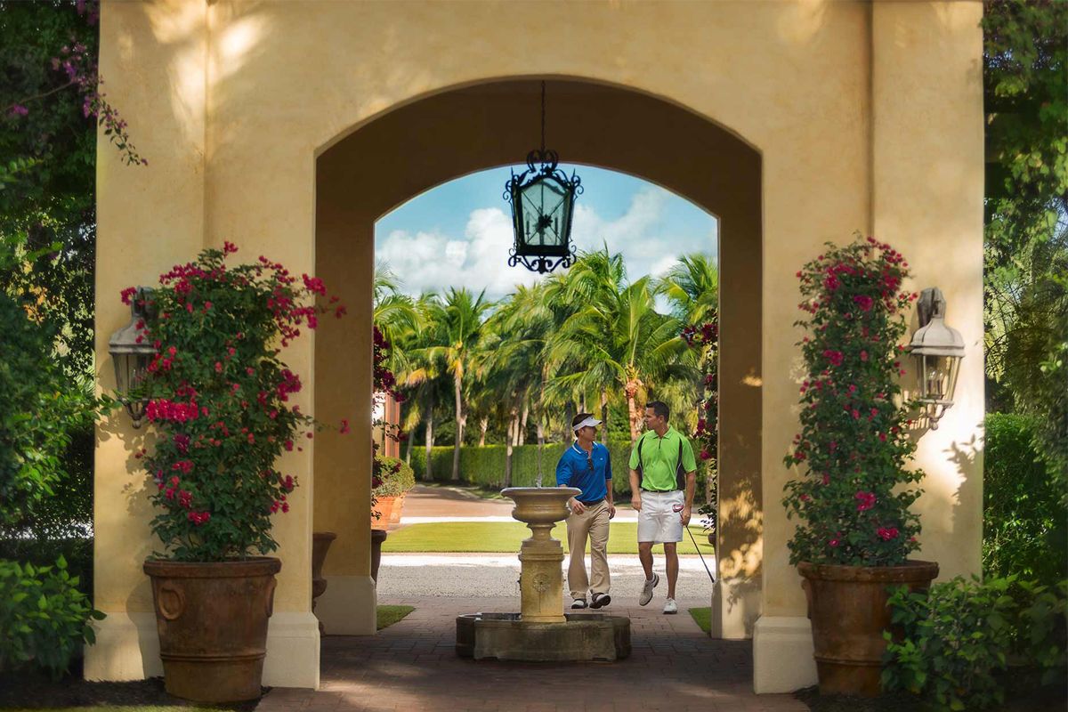 Miromar Lakes Golf Club starting area
