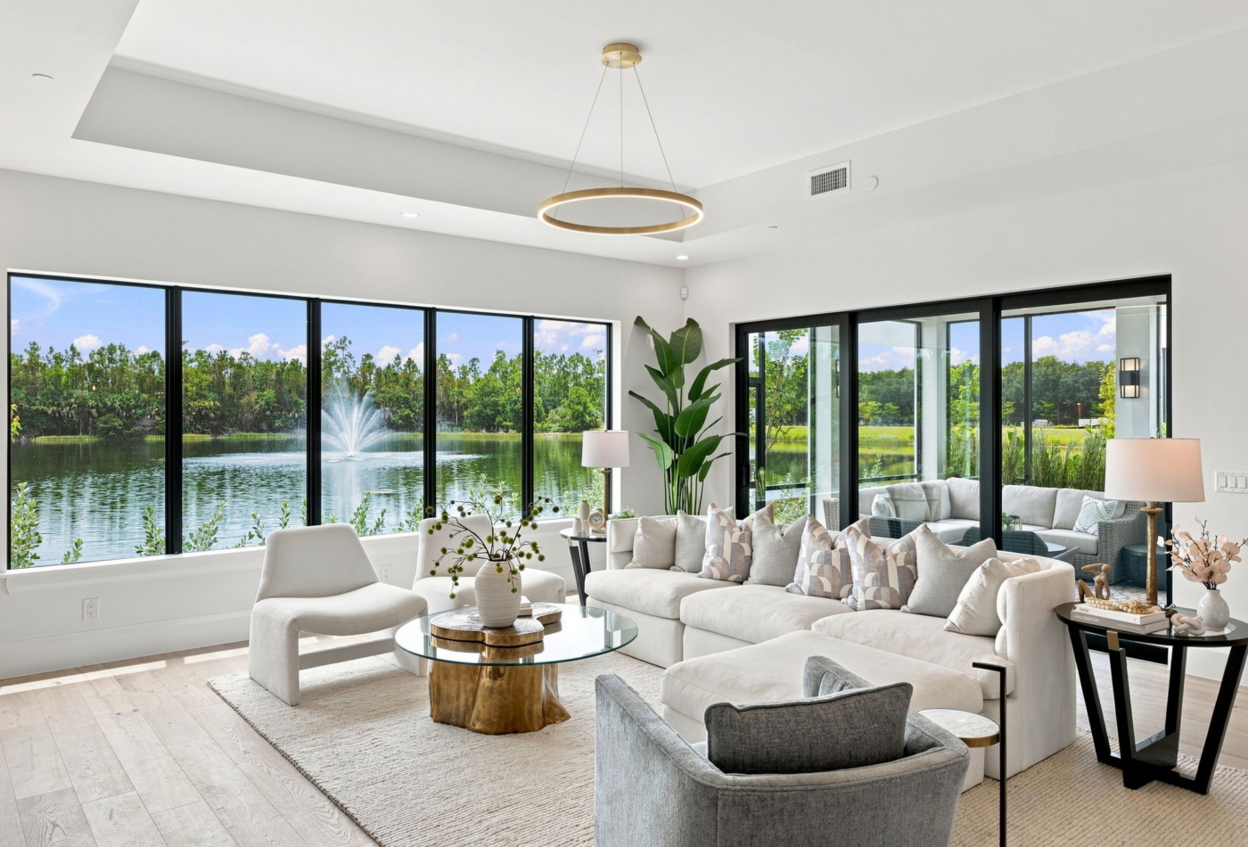 Nerano Lucca Miromar Lakes living room