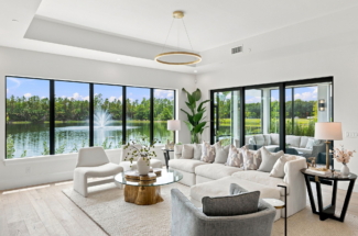 Nerano Lucca Miromar Lakes living room