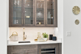 Nerano Lucca Miromar Lakes wet bar wine cooler