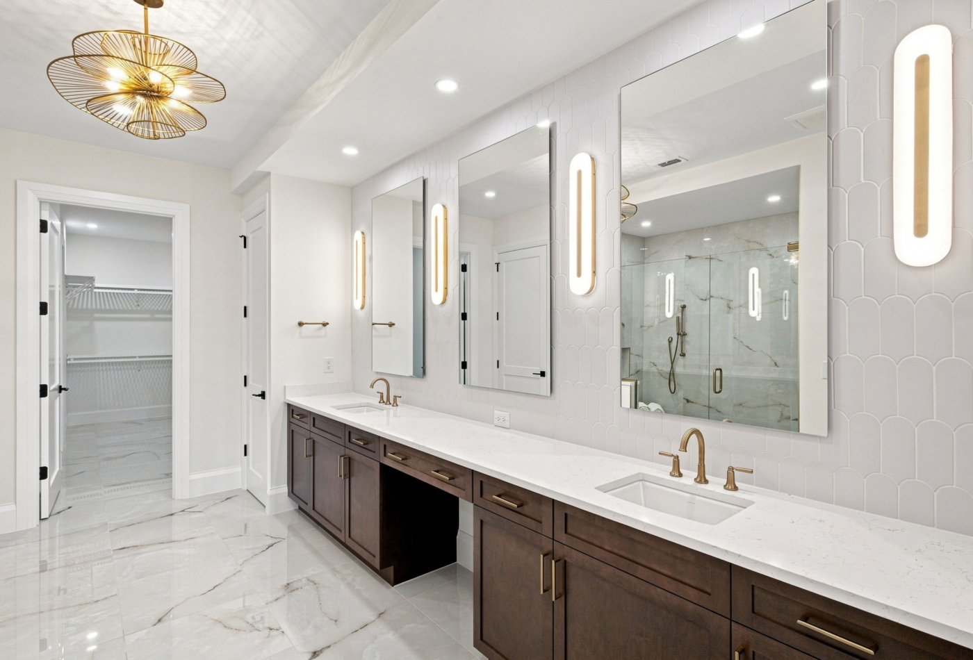 Nerano Lucca Miromar Lakes primary bathroom